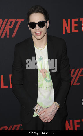 Netflix's 'The Dirt' - Premiere  Featuring: Pete Davidson Where: Los Angeles, California, United States When: 18 Mar 2019 Credit: Apega/WENN.com Stock Photo