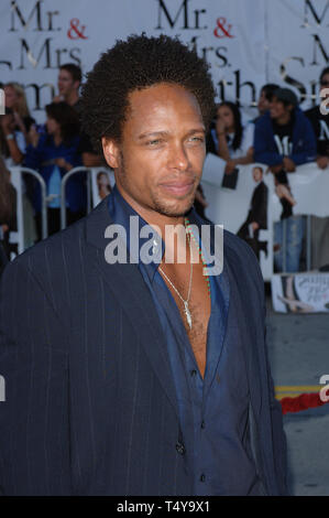 LOS ANGELES, CA. June 07, 2005: Actor GARY DOURDAN at the world premiere of Mr & Mrs Smith. © 2005 Paul Smith / Featureflash Stock Photo