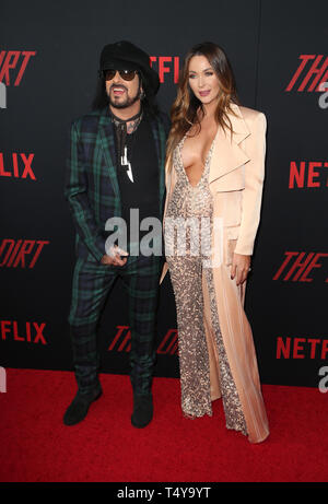 Netflix's 'The Dirt' - Premiere Featuring: Nikki Sixx, Courtney Sixx