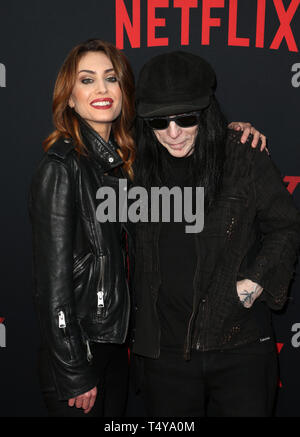 Premiere Of Netflix's 'The Dirt'  Featuring: Seraina Schönenberger, Mick Mars Where: Hollywood, California, United States When: 18 Mar 2019 Credit: FayesVision/WENN.com Stock Photo