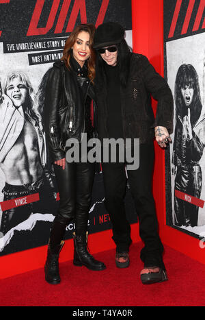 Premiere Of Netflix's 'The Dirt'  Featuring: Seraina Schönenberger, Mick Mars Where: Hollywood, California, United States When: 18 Mar 2019 Credit: FayesVision/WENN.com Stock Photo