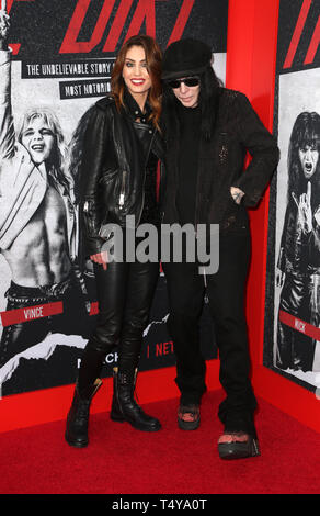 Premiere Of Netflix's 'The Dirt'  Featuring: Seraina Schönenberger, Mick Mars Where: Hollywood, California, United States When: 18 Mar 2019 Credit: FayesVision/WENN.com Stock Photo