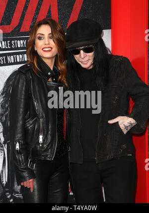 Premiere Of Netflix's 'The Dirt'  Featuring: Seraina Schönenberger, Mick Mars Where: Hollywood, California, United States When: 18 Mar 2019 Credit: FayesVision/WENN.com Stock Photo