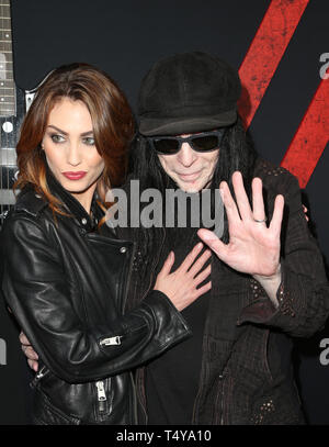 Premiere Of Netflix's 'The Dirt'  Featuring: Seraina Schönenberger, Mick Mars Where: Hollywood, California, United States When: 18 Mar 2019 Credit: FayesVision/WENN.com Stock Photo