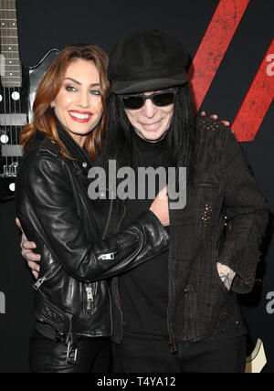 Premiere Of Netflix's 'The Dirt'  Featuring: Seraina Schönenberger, Mick Mars Where: Hollywood, California, United States When: 18 Mar 2019 Credit: FayesVision/WENN.com Stock Photo