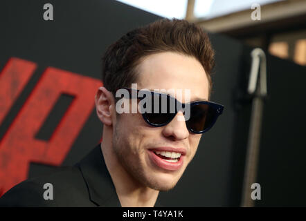 Premiere Of Netflix's 'The Dirt'  Featuring: Pete Davidson Where: Hollywood, California, United States When: 18 Mar 2019 Credit: FayesVision/WENN.com Stock Photo