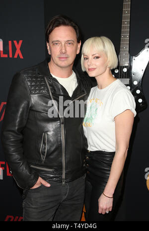 Premiere Of Netflix's 'The Dirt'  Featuring: Donovan Leitch, Libby Mintz Where: Hollywood, California, United States When: 18 Mar 2019 Credit: FayesVision/WENN.com Stock Photo