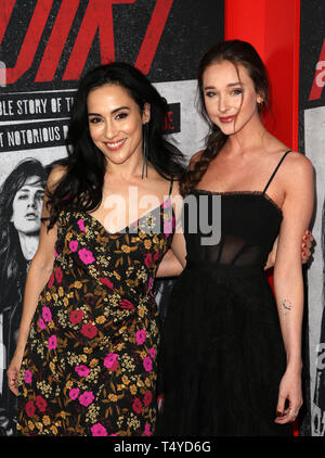 Premiere Of Netflix's "The Dirt" Featuring: Elena Evangelo, Courtney