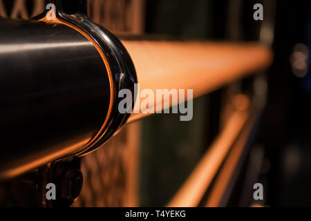 This was captured in the Guiness brewery. Stock Photo