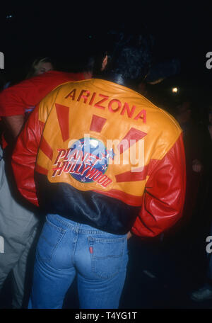 Phoenix, Arizona, USA 27th March 1994 Actor Sylvester Stallone attends Grand Opening of Planet Hollywood Phoenix on March 27, 1994 in Phoenix, Arizona, USA. Photo by Barry King/Alamy Stock Photo Stock Photo