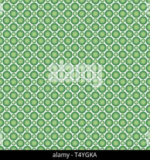 Seamless pattern of soft green circles. Background for fabrics, wallpapers, coatings, prints and designs. EPS file, vector - the template will fill in Stock Vector