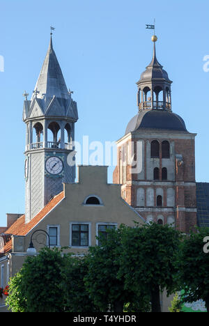 Neogothic town hall in Barczewo old town, Poland. July 2nd 2008 © Wojciech Strozyk / Alamy Stock Photo Stock Photo