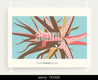 Design for print products. Background for poster, card, flyer, brochure and web design. Art vector illustration. Stock Vector