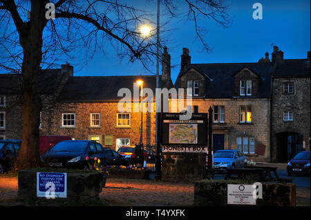 Market Square Masham North Yorkshire England UK Stock Photo