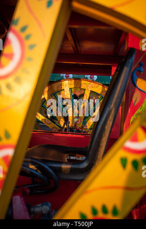 Durban, South Africa, 19th April 2019. Durban's 2019 Festival of Chariots da colourful and vibrant drawcard for devotees and tourists alike. Pictured  Stock Photo