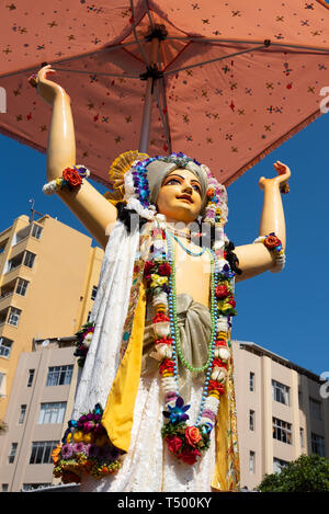 Durban, South Africa, 19th April 2019. Durban's 2019 Festival of Chariots da colourful and vibrant drawcard for devotees and tourists alike. Stock Photo