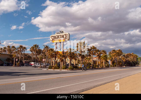 Stagecoach Hotel and Casino in Beatty - BEATTY, USA - MARCH 29, 2019 Stock Photo