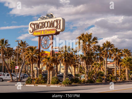 Stagecoach Hotel and Casino in Beatty - BEATTY, USA - MARCH 29, 2019 Stock Photo