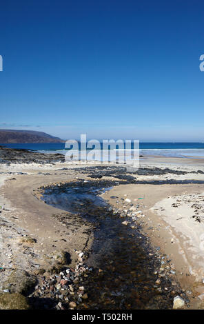 Balnakiel Beach, Durness, Scottish Highlands, Britain. Stock Photo