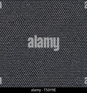 Excellent dark grey fabric texture. Can be used as background. Stock Photo