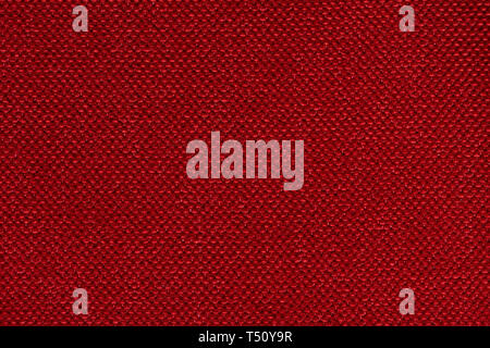 Passionate red fabric background for your interior. Stock Photo