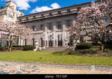 Frick Collection is a New York City Museum, USA Stock Photo