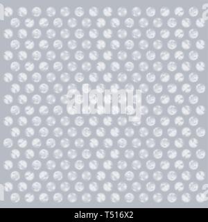 Realistic bubble wrap texture background Stock Vector