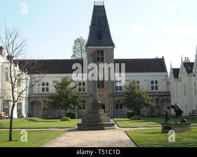 View of Christ's Chapel of God's Gift at Dulwich Village in London Stock Photo