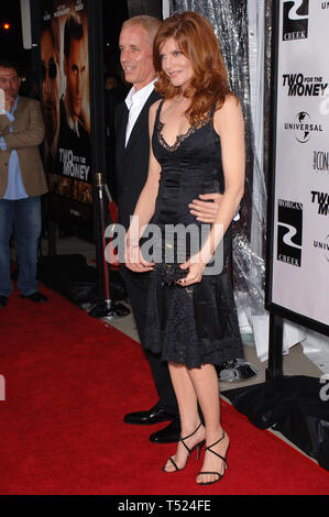 LOS ANGELES, CA. September 26, 2005: Actress RENE RUSSO & husband writer DAN GILROY at the world premiere, in Beverly Hills, of her new movie Two For The Money. © 2005 Paul Smith / Featureflash Stock Photo