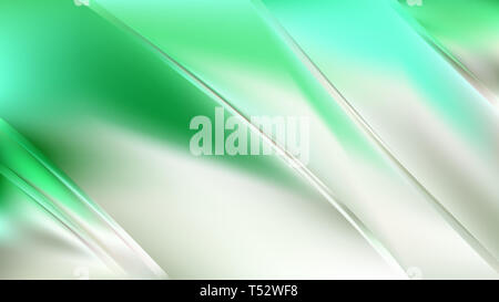 Abstract Green and Beige Diagonal Shiny Lines Background Stock Photo