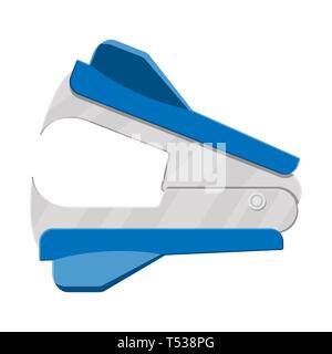 Anti stapler icon on white background. Office and school equipment, stationery. Vector illustration in flat style Stock Vector