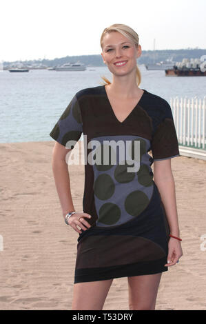 CANNES, FRANCE. May 12, 2005: Actress KIERA CHAPLIN - granddaughter of Charlie Chaplin -  at the 58th Annual Film Festival de Cannes where she is promoting her new movie Lady Godiva - Back in the Saddle. © 2005 Paul Smith / Featureflash Stock Photo