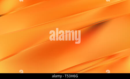 Abstract Orange Diagonal Shiny Lines Background Stock Photo