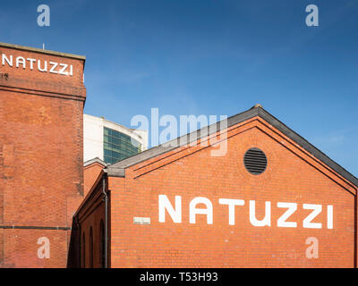 Natuzzi Italia furniture store, Havannah Street, Cardiff Bay, Wales, UK Stock Photo