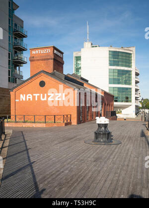 Natuzzi Italia furniture store, Havannah Street, Cardiff Bay, Wales, UK Stock Photo