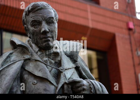 Robert Owen Statue Stock Photo