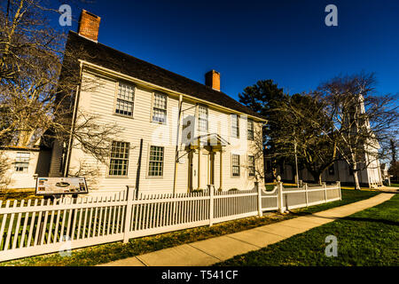 Gen. William Hart House Old Saybrook South Green  Old Saybrook, Connecticut, USA Stock Photo