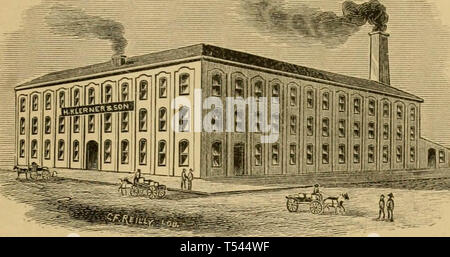 'The industries of Louisville, Kentucky, and of New Albany, Indiana' (1886) Stock Photo