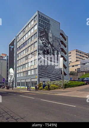 The University of Strathclyde Richmont Street Glasgow Scotland UK with Graham Hills building Stock Photo