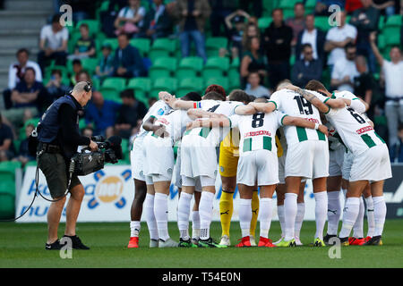 Groningen, Nederland. 20th Apr, 2019. GRONINGEN, 20-04-2019, Euroborg, Dutch Eredivisie season 2018/2019, during the match FC Groningen - Ajax Credit: Pro Shots/Alamy Live News Stock Photo