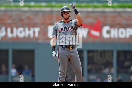 Arizona Diamondbacks David Peralta (6) during a game against the Washington  Nationals on August 21, 2014 at Nationals Park in Washington DC. The  Nationals beat the Diamondbacks 1-0.(AP Photo/Chris Bernacchi Stock Photo -  Alamy