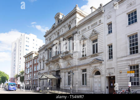 Fulham Town Hall, Fulham Road, Fulham, London Borough of Hammersmith and Fulham, Greater London, England, United Kingdom Stock Photo