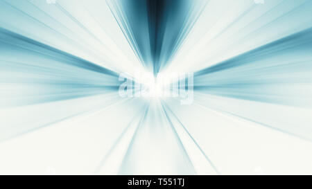Glow blur lines abstract background. 3d rendering Stock Photo