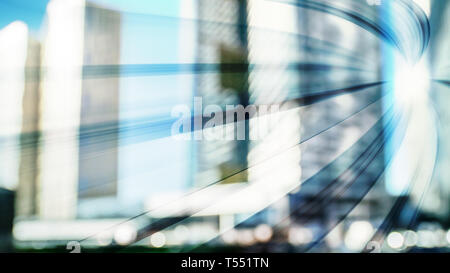 Building construction business technology outdoor design. Mixed media Stock Photo