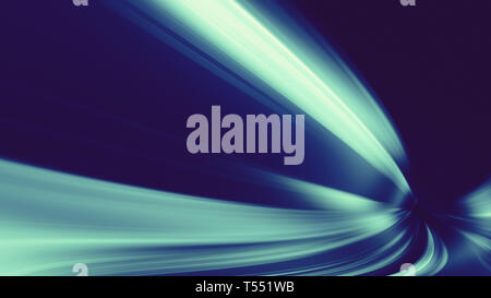 Glow blur lines abstract background. 3d rendering Stock Photo