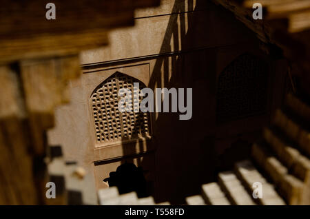 Jabreen or Jibreen Castle A 17th Century Omani fort near Bahla in Al Dakhiyah governorate Oman. Stock Photo