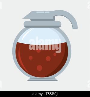 coffee pot vector symbol illustration Stock Vector