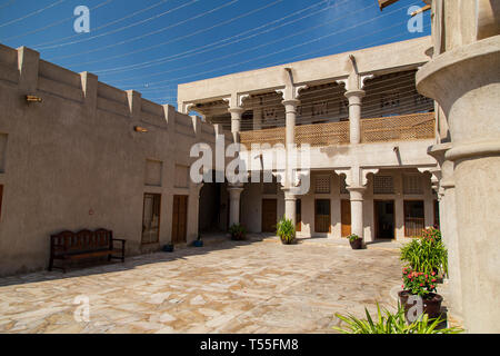 UAE, Dubai, Deira Old Town Stock Photo