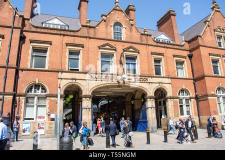 London Marylebone Railway Station, Melcombe Place, Marylebone, City of Westminster, Greater London, England, United Kingdom Stock Photo