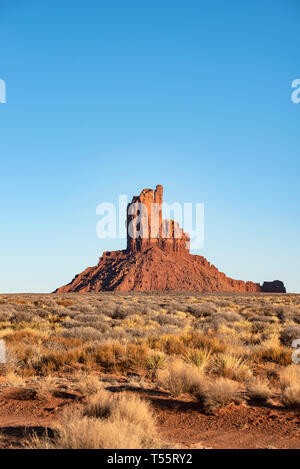 Rock formation in Monument Valley, Arizona, USA Stock Photo